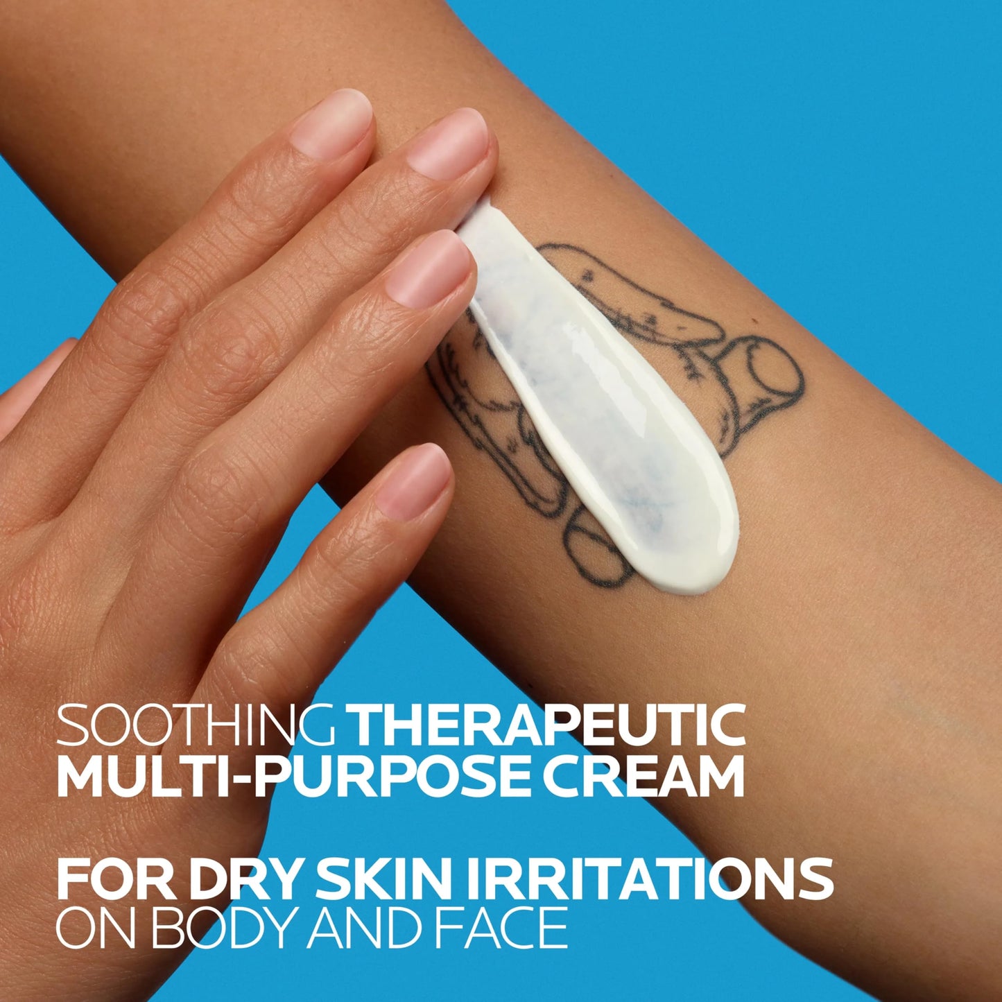 La Roche-Posay Cicaplast Balm B5, Healing Ointment and Soothing Therapeutic Multi Purpose Cream for Dry & Irritated Skin