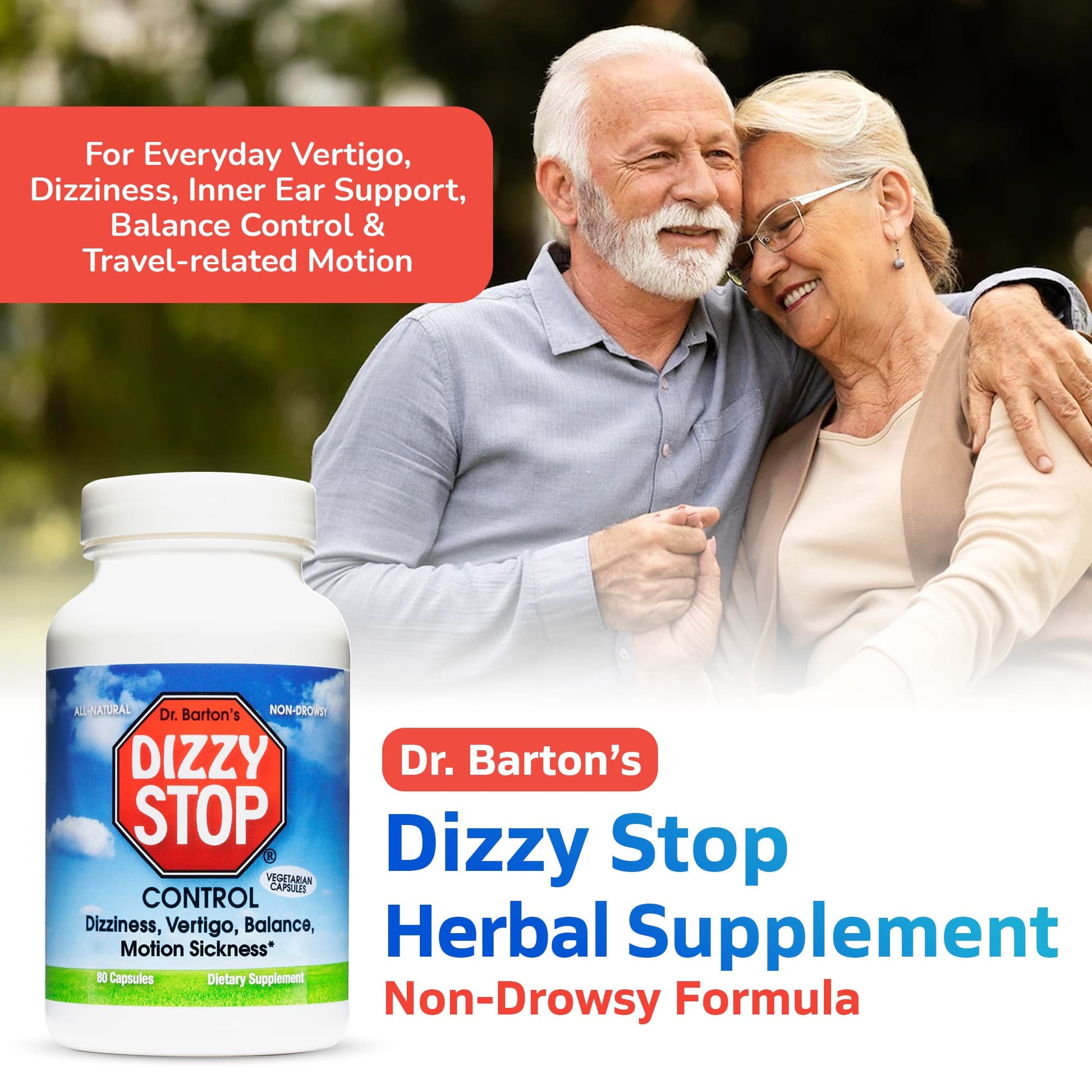 Dizzy Stop Dr. Barton’s All-Natural Vertigo Comfort, Inner Ear Balance Supp Dizzy StopBuy Supplements Australia