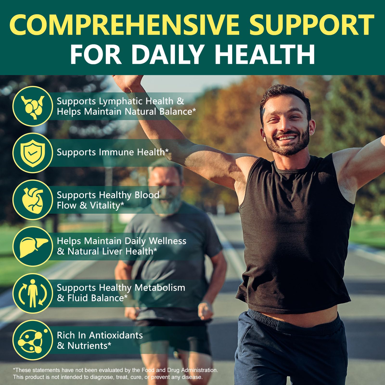 chenyayun Lymphatic Drainage Supplements, 240 Softfels, 21-in-1 Natural Herbal Blends with Echinacea, Dandelion, Burdock Root for Lymph System, Immune Support, Cleanse, Less Swelling/Bloating chenyayunBuy Supplements Australia