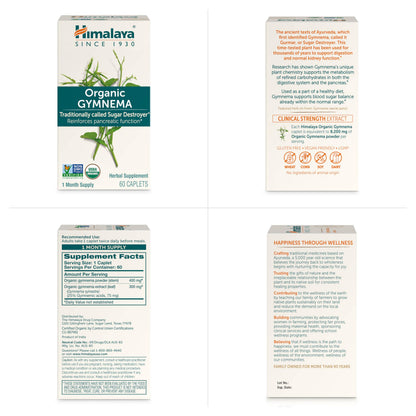 Himalaya Organic Gymnema Herbal Supplement for Weight Management, USDA Certified HimalayaBuy Supplements Australia