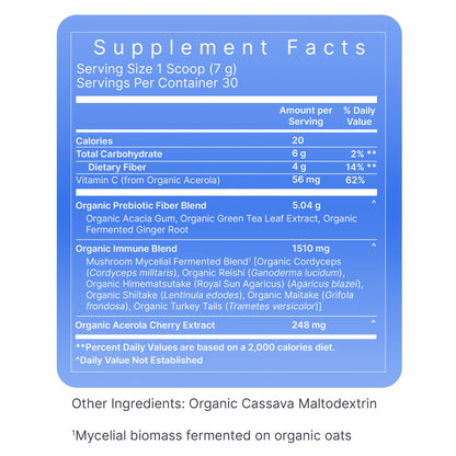 Premier Research Labs Premier Fermented Mushroom Blend - Reishi Mushroom Powder, Mushroom Extract for Drinks, Coffee, Mushroom Complex with Turkey Tail, Cordyceps for Immune & Gut Health - 7.4 oz Premier Research LabsBuy Supplements Australia