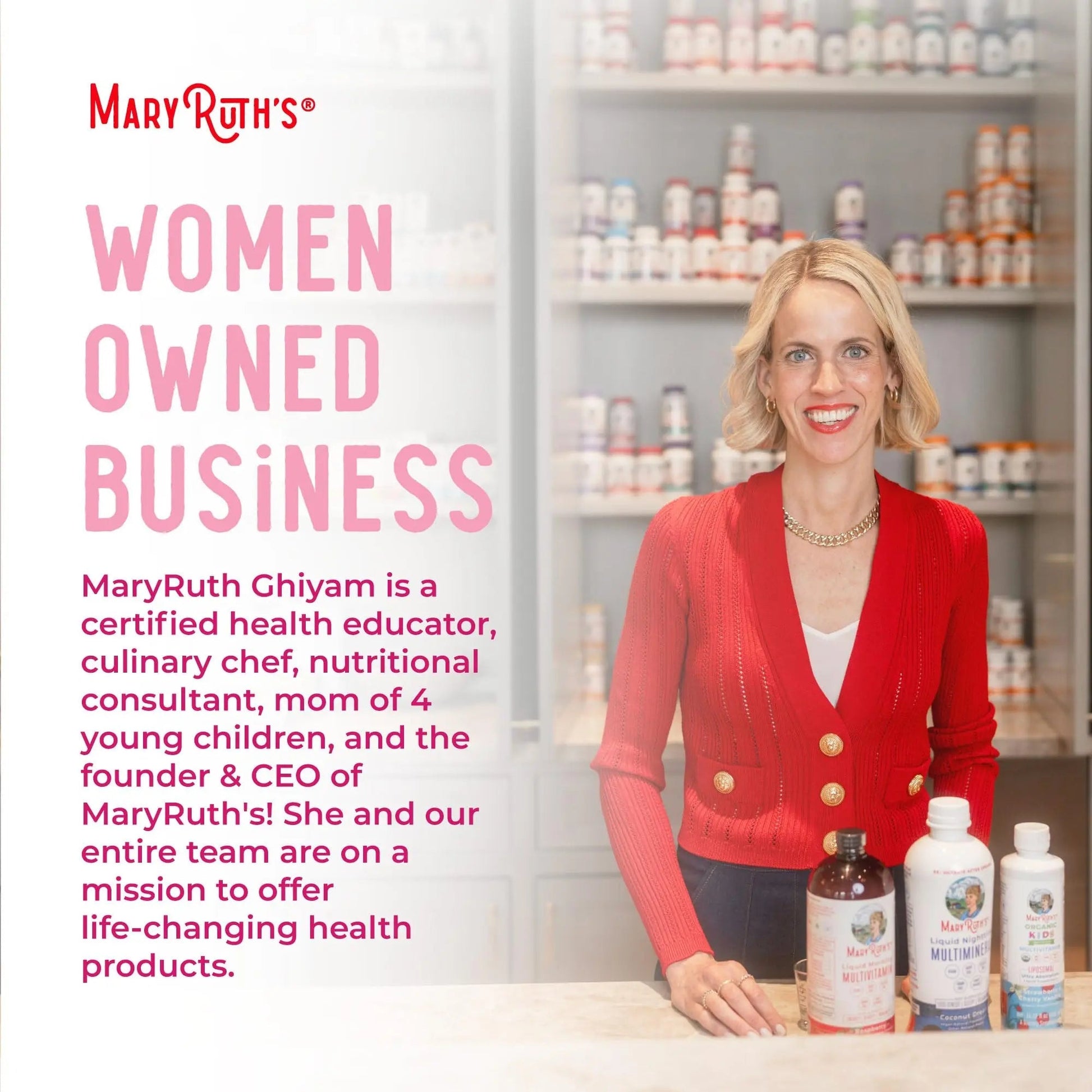 MaryRuth Organics USDA Organic Multivitamin for Women, Sugar Free Womens Multivitamin, Liquid Vitamins for Women MaryRuth OrganicsBuy Supplements Australia