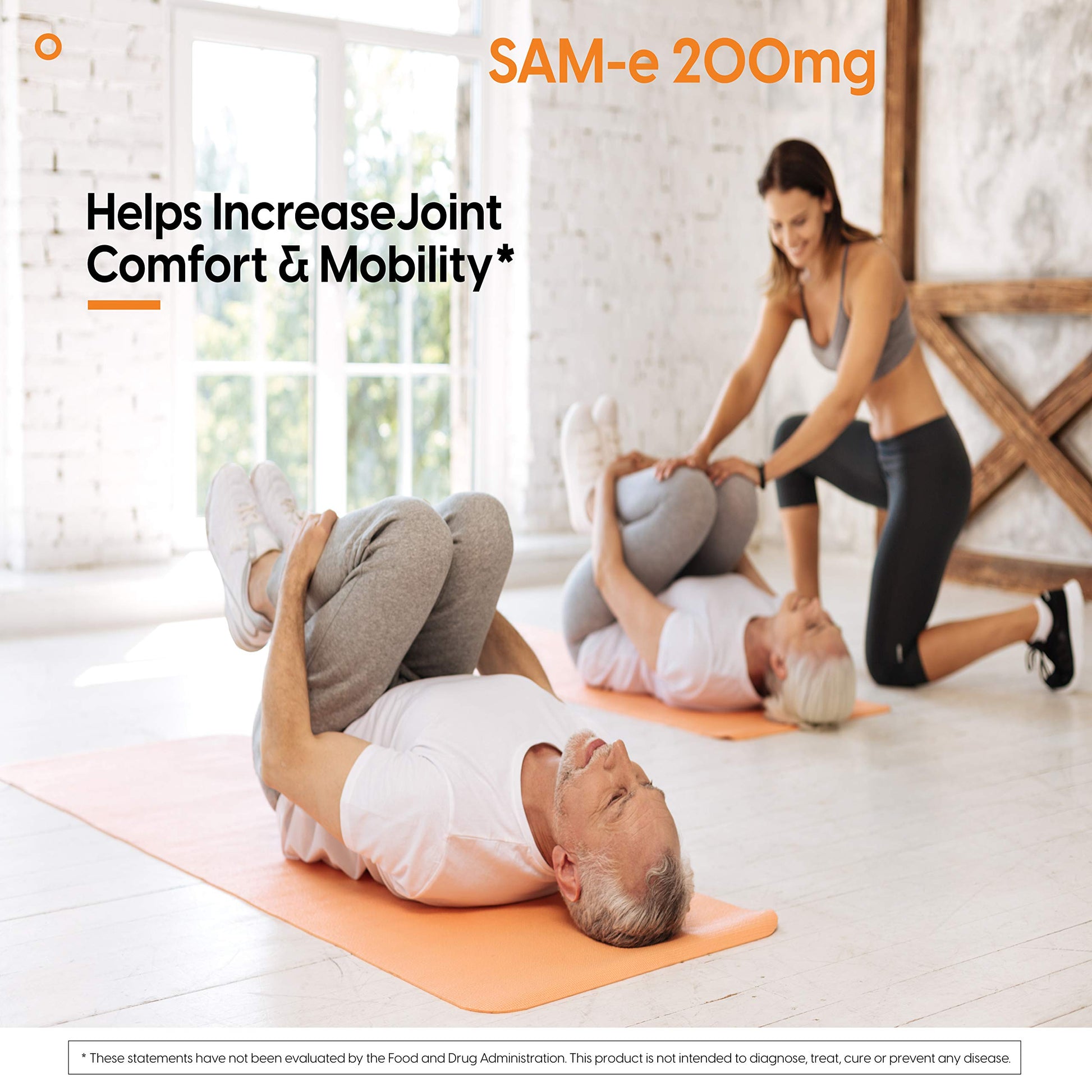Doctor's Best SAM-e Mood & Joint Support & Liver Health (Pharmaceutical Grade/Non-GMO/Gluten Free/Vegetarian), Tablet, 60 Count (Pack of 1) Doctor's BESTBuy Supplements Australia
