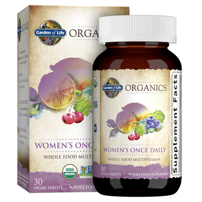 Garden of Life Women's Multivitamin & Organic Multivitamin Bundle, 60 Count Garden of LifeBuy Supplements Australia