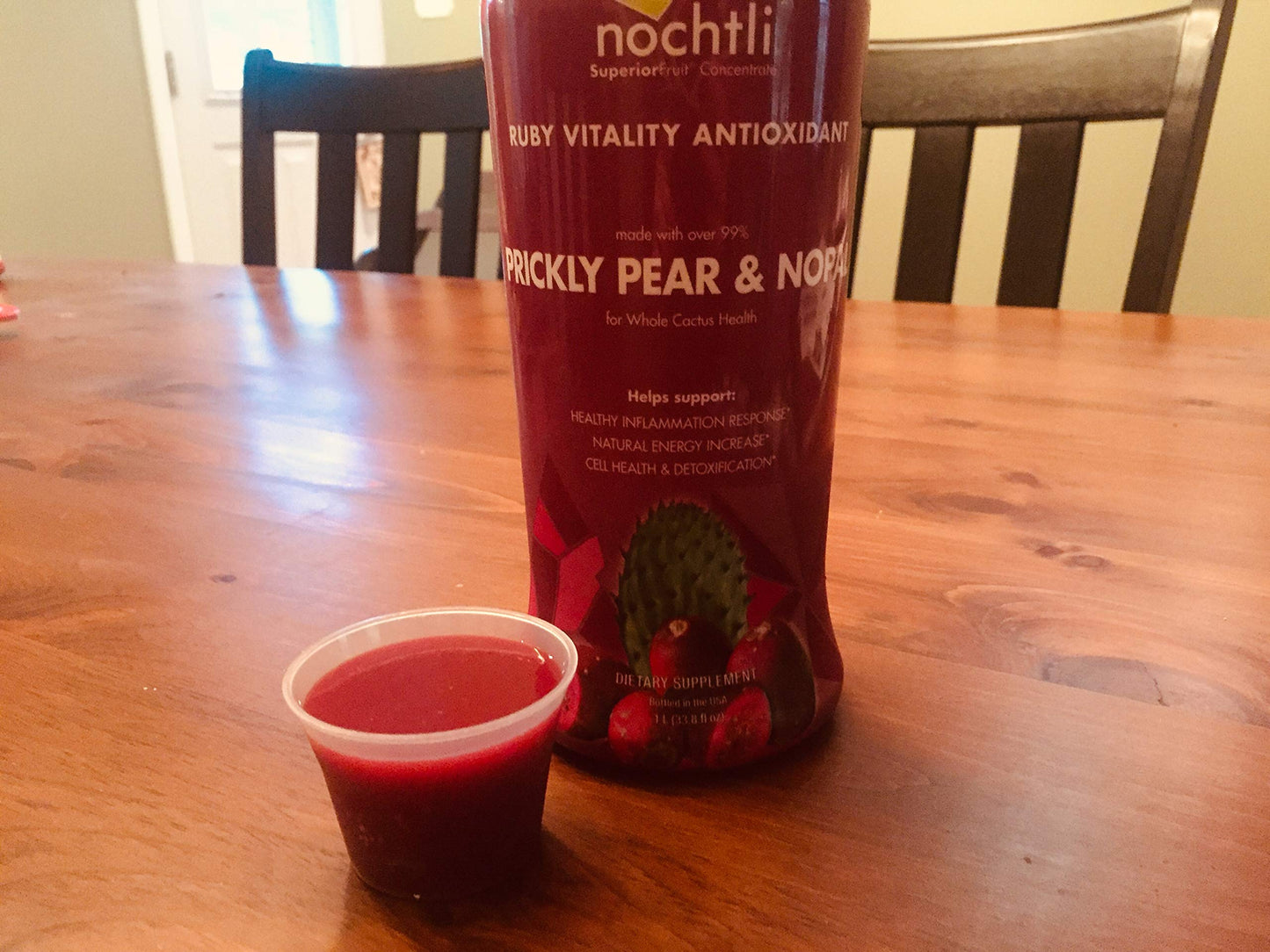 nochtli Recover Prickly Pear Liquid Supplement 1L (4-pack) Nochtli SuperiorFruitBuy Supplements Australia