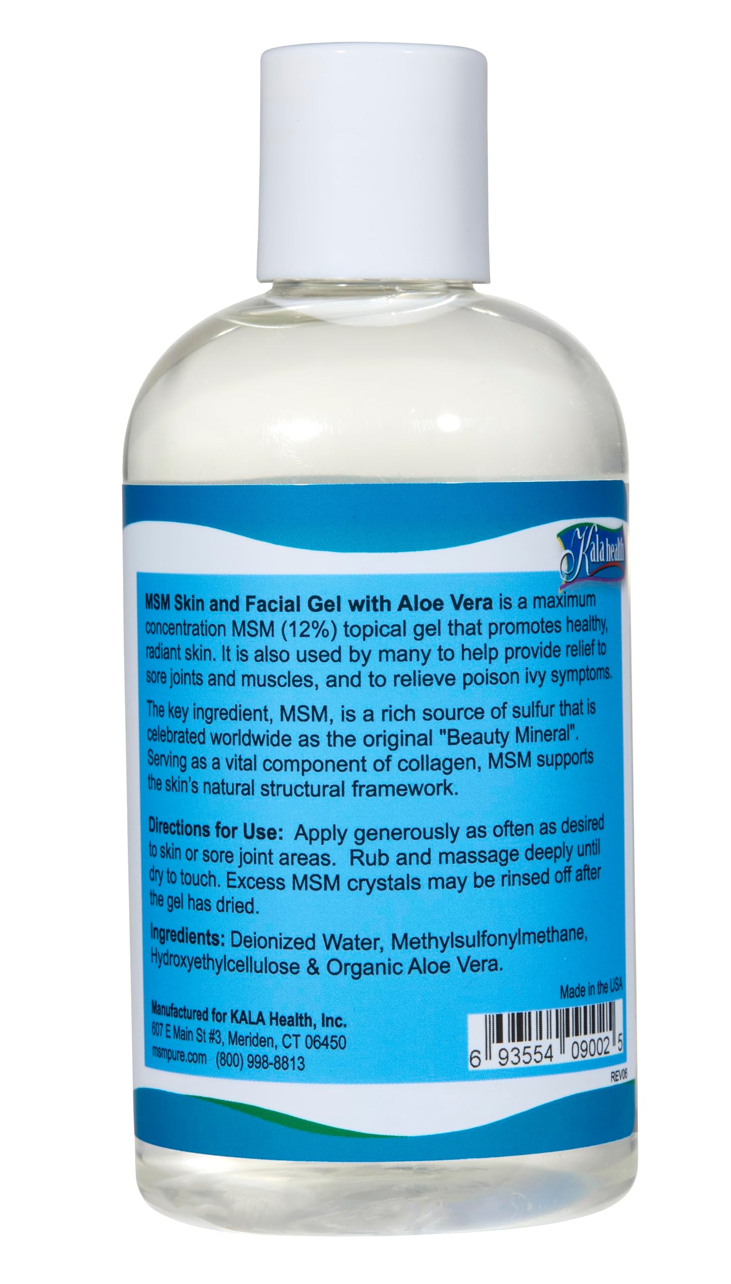 KALA HEALTH MSMPure MSM Coarse Flakes 8.8oz and MSM Gel With Organic Aloe 8oz Bundle KALA HEALTHBuy Supplements Australia