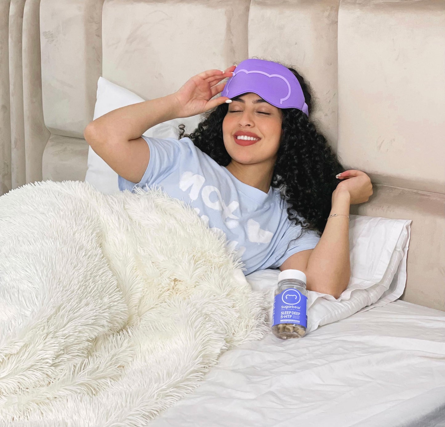 Sugarbear Sleep Aid Gummies for Adults with Melatonin 6mg, Magnesium SugarBearHairBuy Supplements Australia