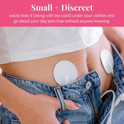 Pixie Period Pain Relief Device - Best PMS Relief Simulator with TENS Technology - Thinnest Wearable Tens Unit - Unnoticeable Under Clothes - Menstrual Cramp Comfort for Feminine Care Pixie CupBuy Supplements Australia