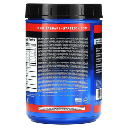 Gaspari Nutrition - SuperPump MAX - The Ultimate Pre Workout Powder, Sustained Energy Gaspari NutritionBuy Supplements Australia