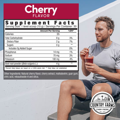 Country Farms Bountiful Beets, Wholefood Beet Extract Superfood, Helps Support Healthy Circulation and Promote Energy