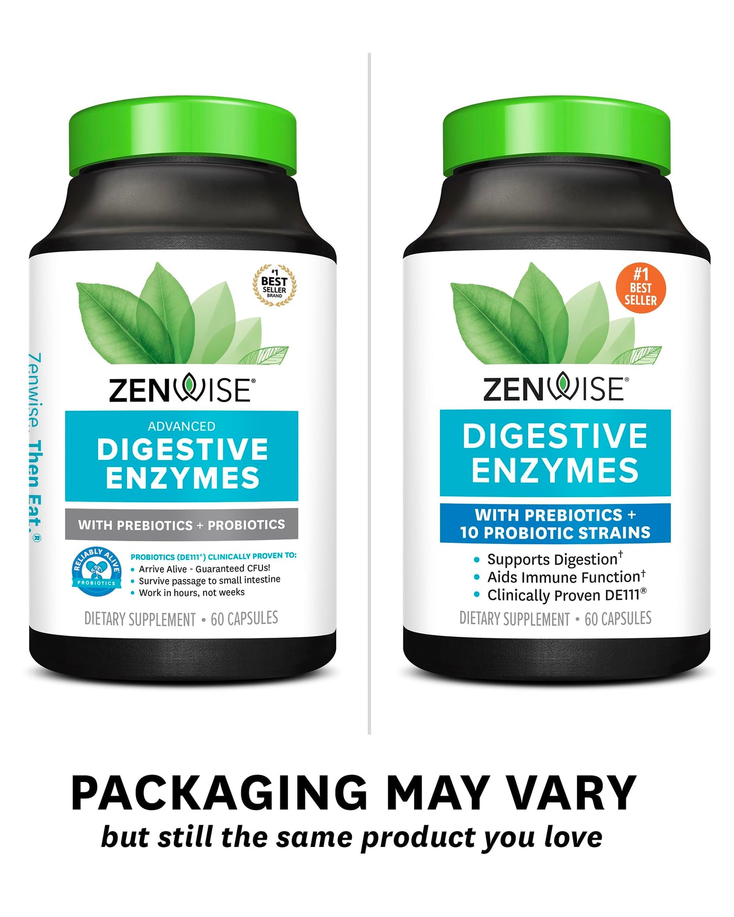 Zenwise Health Digestive Enzymes - Probiotic Multi Enzymes with Probiotics Zenwise HealthBuy Supplements Australia