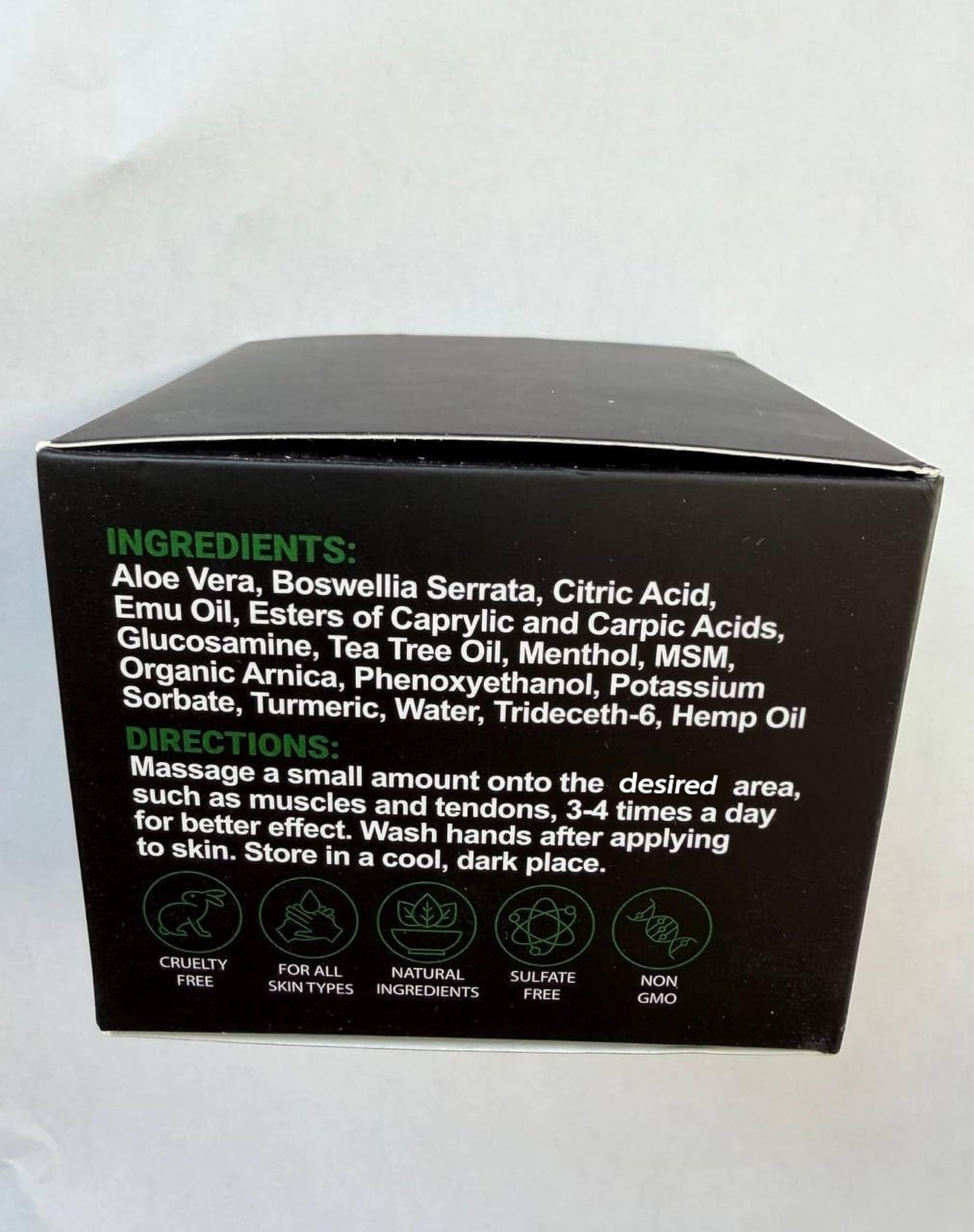 Hemp Cream Maximum Strength with Glucosamine, Arnica, Turmeric, MSM - Natural Hemp Oil Gel Rub - Fast Absorption, Non-Greasy - Advanced Formula - Formulated in USA - 4 FL OZ ArvesaBuy Supplements Australia