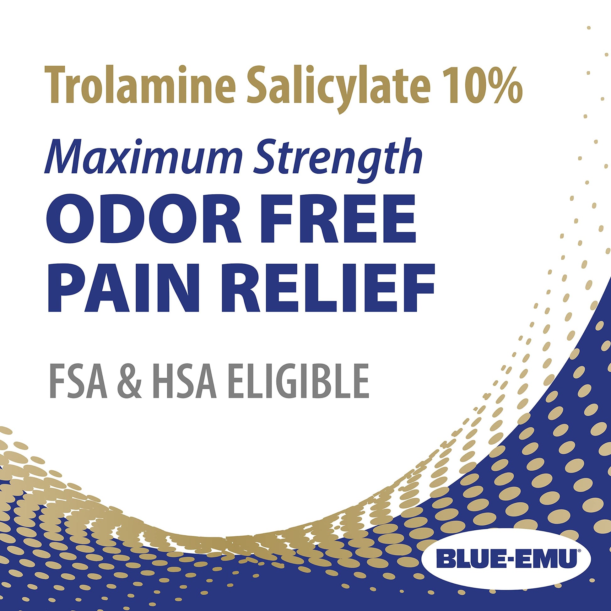BLUE-EMU Maximum Pain Relief Cream for Arthritis, Muscle, & Joint Aches, 3 Oz, 1 Pack BLUE-EMUBuy Supplements Australia