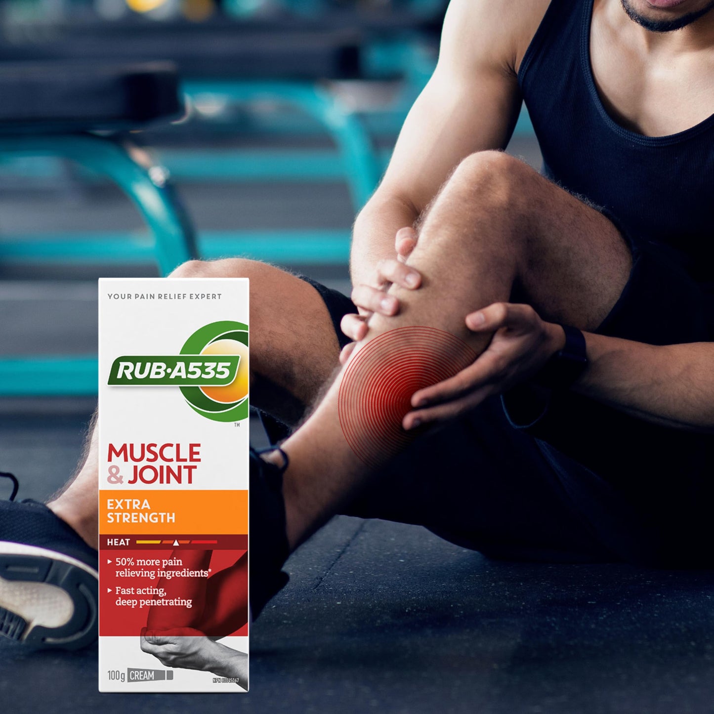 RUB A535 EXTRA STRENGTH CREAM For Relief of Arthritis, Rheumatic Pain, Muscle Pain, Joint & Back Pain 100 g Rub A535Buy Supplements Australia
