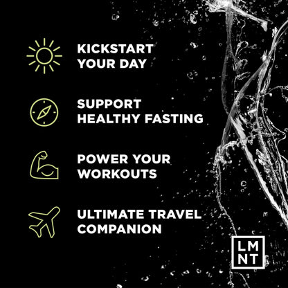 LMNT Zero-Sugar Electrolytes - Citrus Salt - Hydration Powder Packets | No Dodgy Ingredie Drink LMNTBuy Supplements Australia