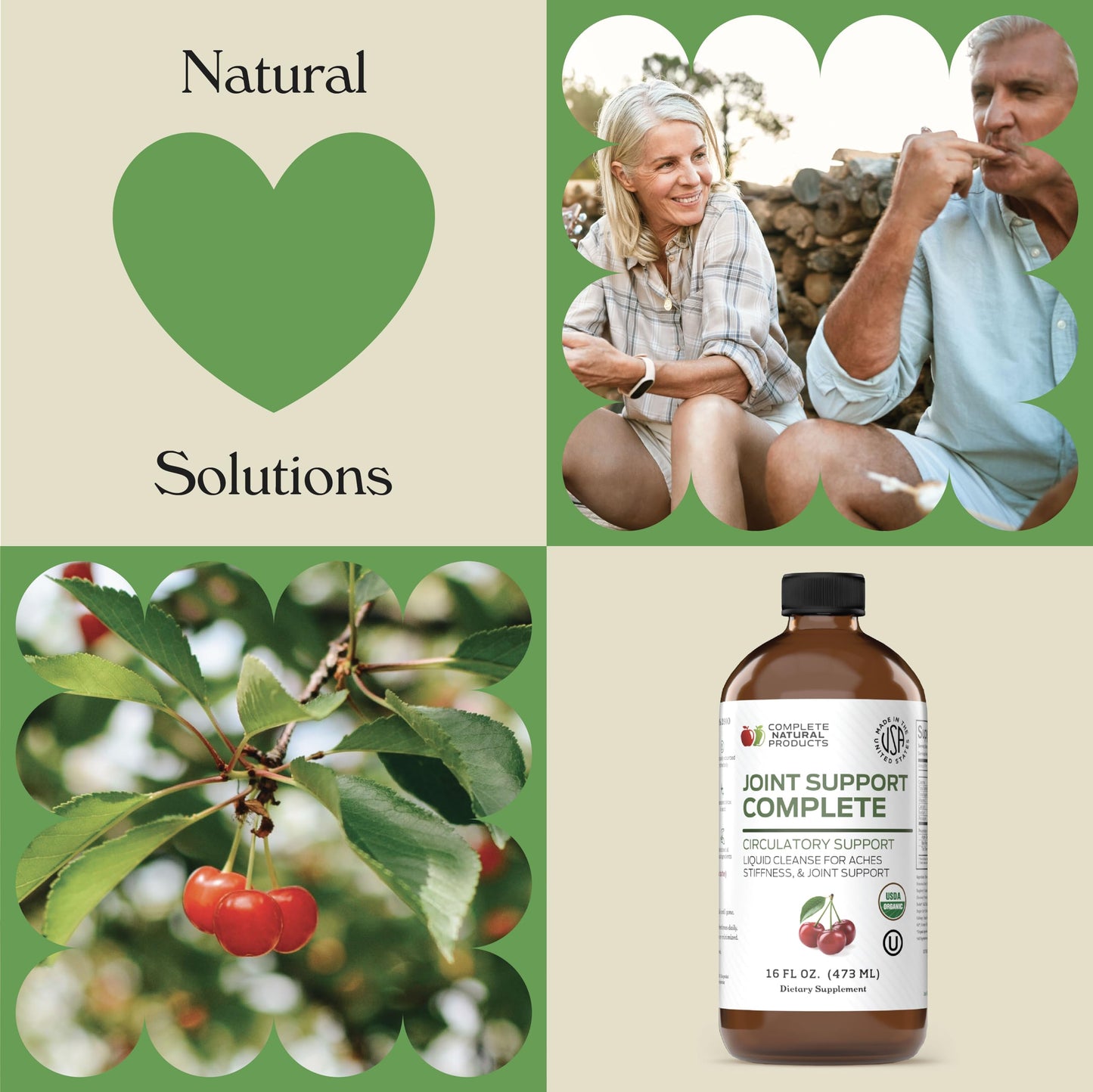 Complete Natural Products Joint Support Complete – 16 Fl Oz Organic Liquid Joint Supplement with Glucosamine Chondroitin MSM – Natural Uric Acid Cleanse & Herbal Joint Health Support for Mobility Complete Natural ProductsBuy Supplements Australia