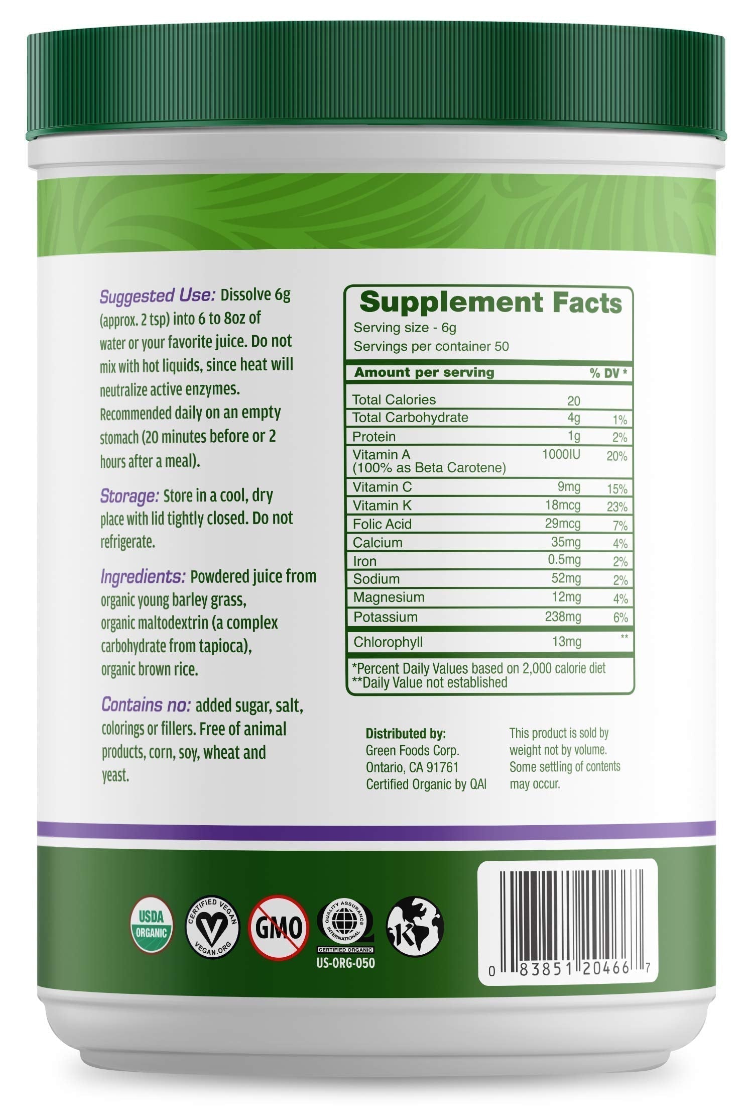 Green Foods Green Magma, 10.6 Ounce Green FoodsBuy Supplements Australia