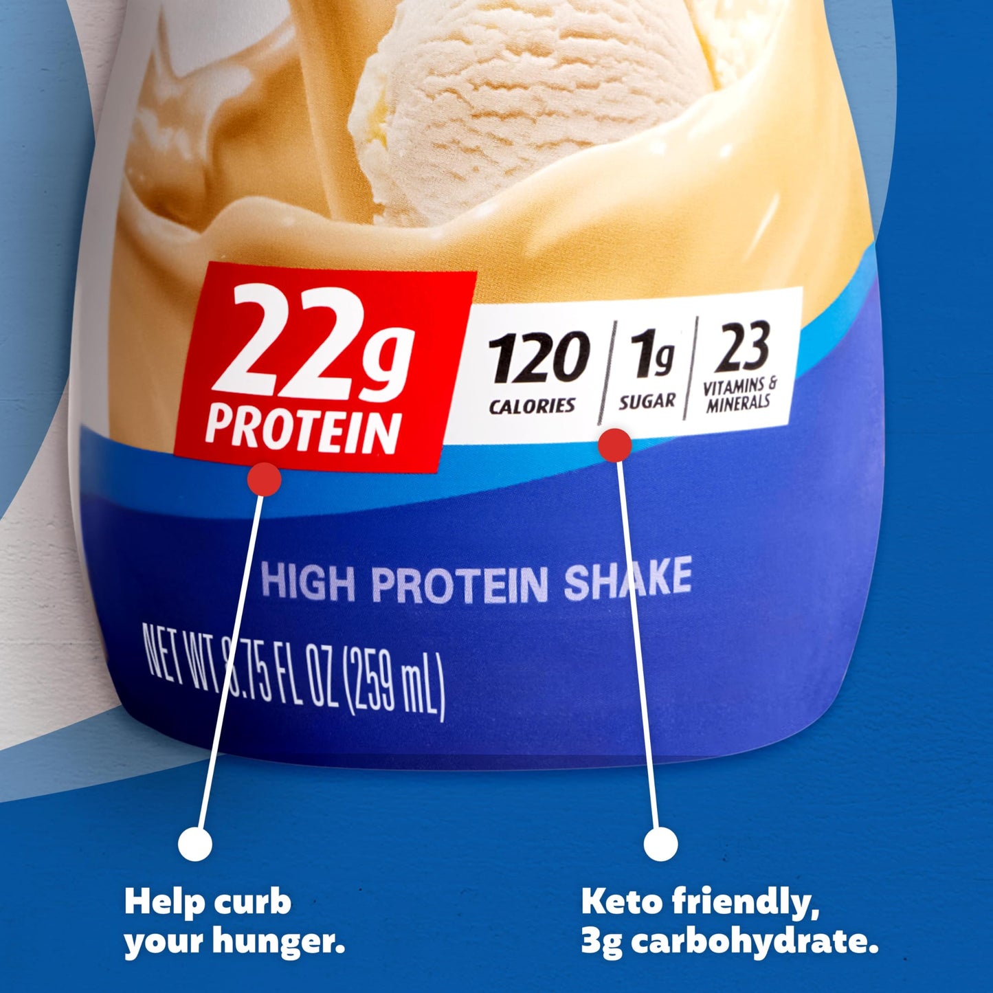 Premier Protein Shake MINIs, Vanilla, 22g Protein, 120 Calories, 1g Sugar, 8.75fl oz Premier ProteinBuy Supplements Australia