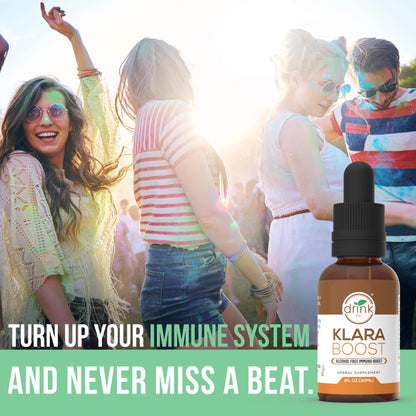 Drink Inc Klara Boost Alcohol Free Immuno-Boost | 30ML Herbal Supplement Drink IncBuy Supplements Australia