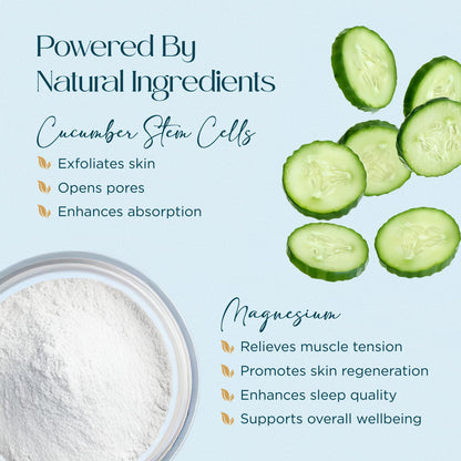 Abundant Natural Health MAG I.C. Magnesium Gel with Cucumber Stem Cells - Fast Muscle Relief, Soothing, Stingless, Safe for Sensitive Skin, Fragrance-Free, 200mL Abundant Natural HealthBuy Supplements Australia