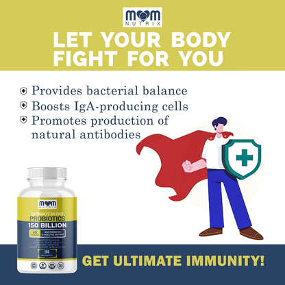Probiotics 150 Billion CFU - 40 Strain Probiotics for Women, Probiotics for Men and Adults Dr. JOEL'SBuy Supplements Australia