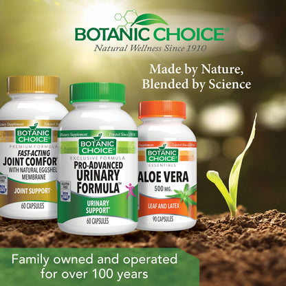 Botanic Choice Pro-Advanced Urinary Formula-Blend for Urinary Tract Health Support - Magnesium Cranberry Uva Ursi Damiana - 60 Capsules Botanic ChoiceBuy Supplements Australia