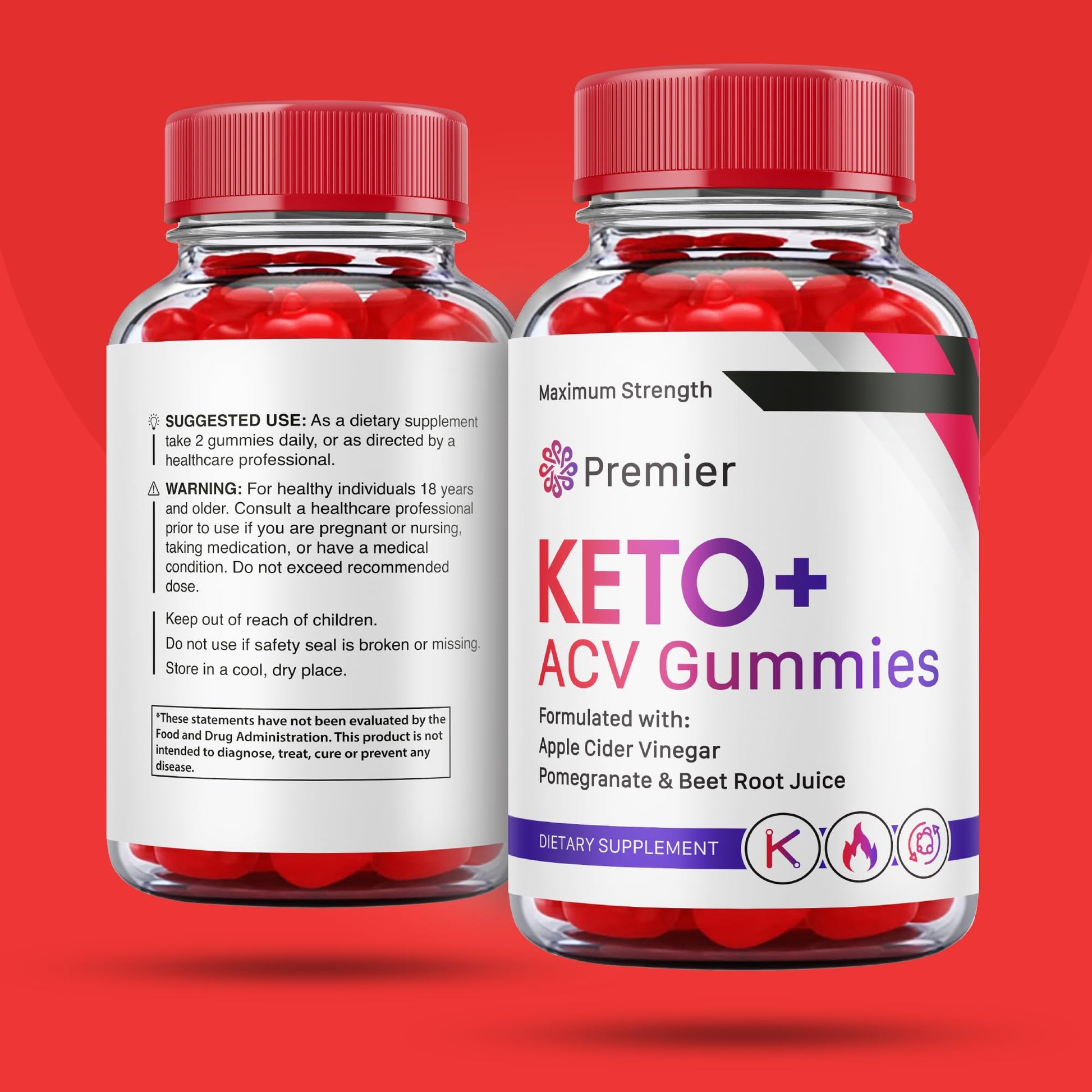 (3 Pack) Premier Keto Acv Gummies Advanced Formula, Premier Keto + Acv Gummies Plus VitakingBuy Supplements Australia