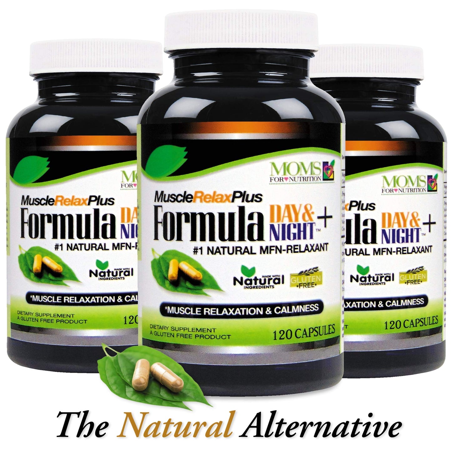 All Natural Muscle Relax Formula Plus - 50 Capsules - Daytime/Nighttime Natural Relaxant Moms For NutritionBuy Supplements Australia