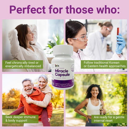 INSANORIGINS Miracle Capsule Immune Defense Support Supplement 18g (600mg - 30 Capsules) [Starter Pack] INSANORIGINSBuy Supplements Australia