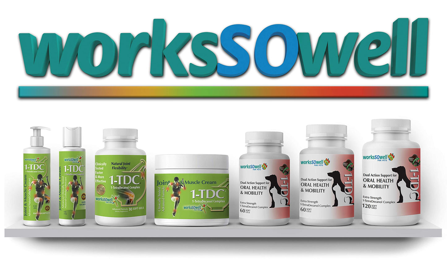 Joint & Muscle Health Soft Gels and Relief Cream 2 oz Bundle 1-TDCBuy Supplements Australia