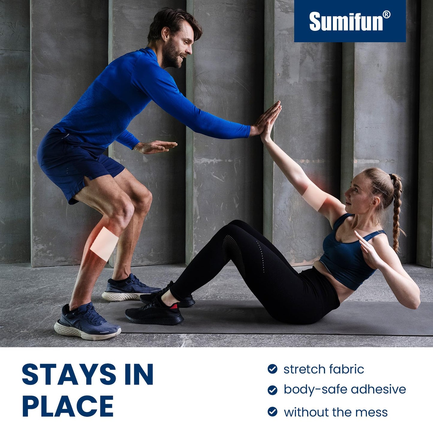 Sumifun 4% Lidocaine Patches Plus 1% Menthol - 30 Counts Maximum Strength OTC Pain Relief Patches for Back Ache Stiff Neck Joint Pain Muscle Soreness Topical Analgesic SumifunBuy Supplements Australia