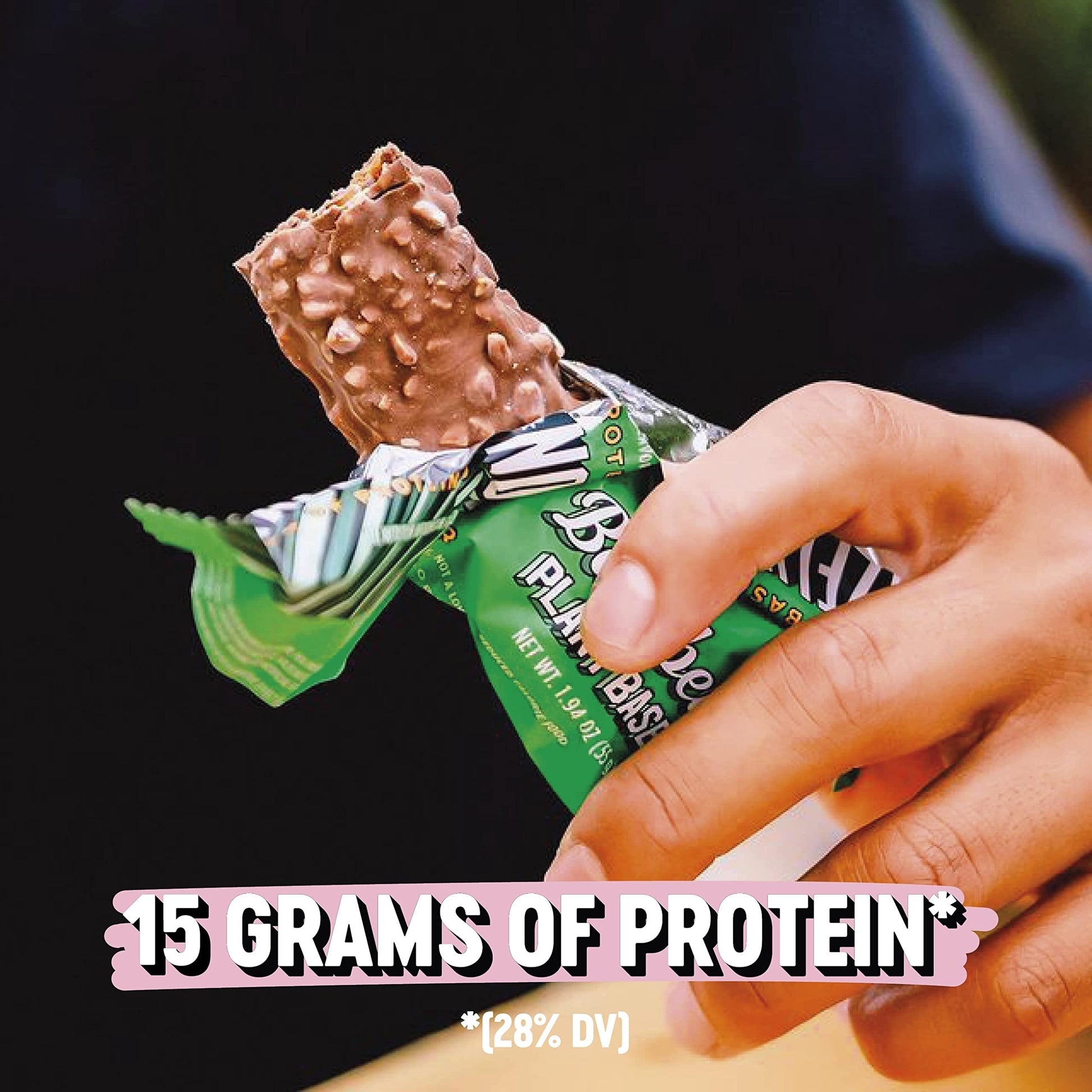 Barebells Vegan Protein Bars Hazelnut & Nougat - 12 Count, 1.9oz Bars - Features Plant BAREBELLSBuy Supplements Australia