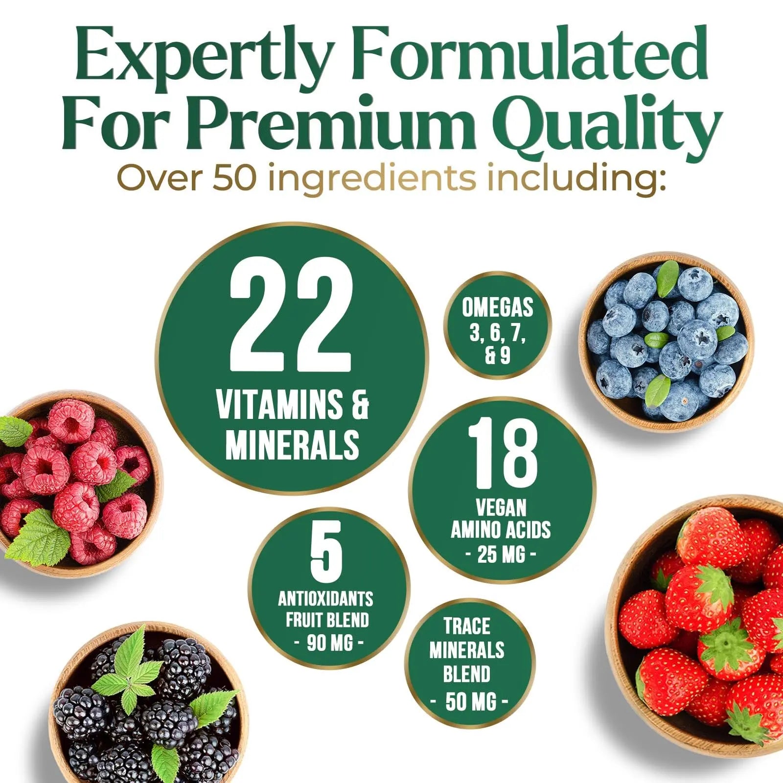 Liquid Multivitamin - Sugar Free Daily Multi Vitamin for Women, Men & Kids, Vitamins A, C, D, B-12, Biotin & Zinc - Supports Faster Hair Growth Nature's Nutrition
