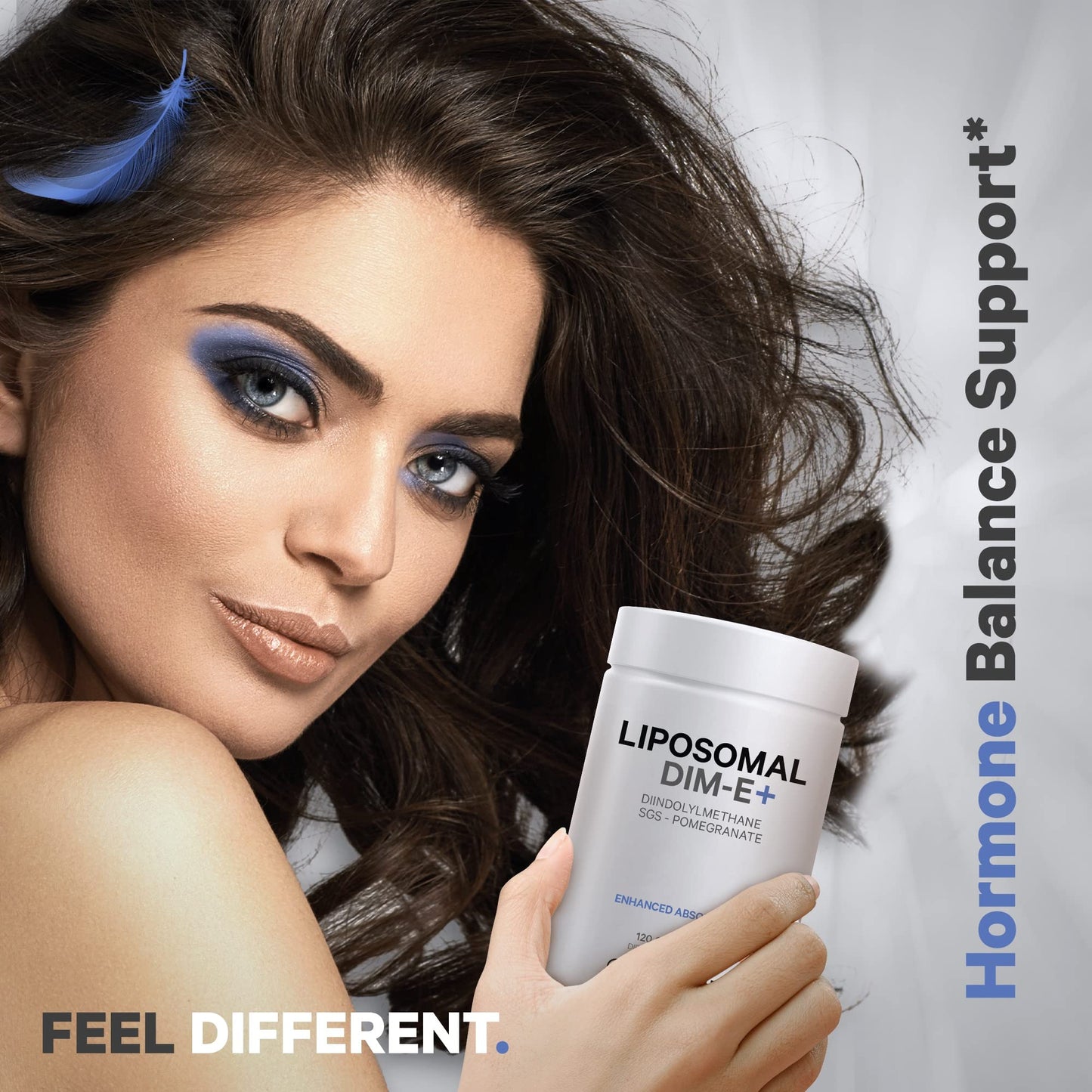 Codeage Liposomal DIM Supplement - 4 Months Supply of DIM Vitamins and SGS, Pomegranate, Broccoli, Vitamin E Isomers Tocopherols Alpha Beta Gamma Delta - Liposomal Formula - Gluten-Free - 120 Capsules CodeageBuy Supplements Australia