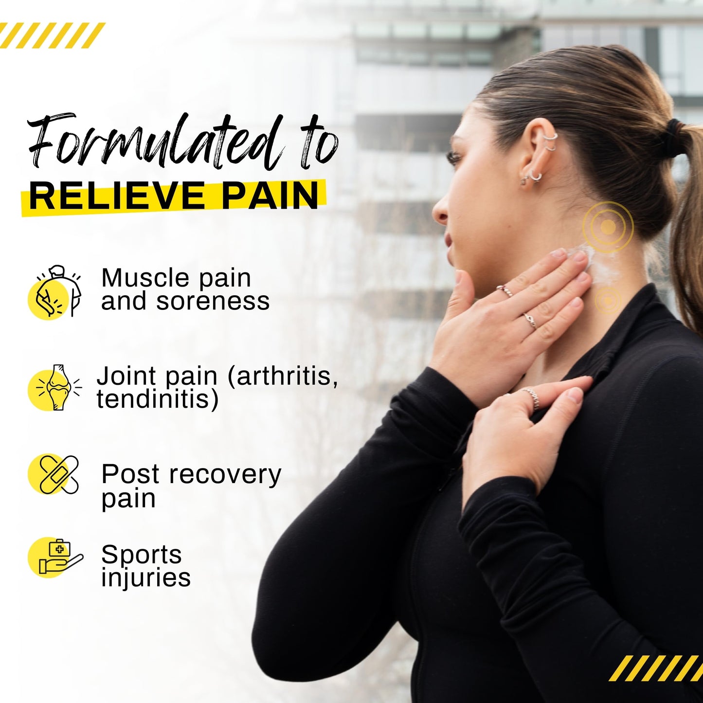 TIDL Cryotherapy Pain Relief Cream, 3 Oz, Targeted Neck Pain, Joint & Muscle Pain Relief with Organic, Plant-Based Menthol, Instant Cooling for Sport & Post Workout Full Body Recovery TIDLBuy Supplements Australia