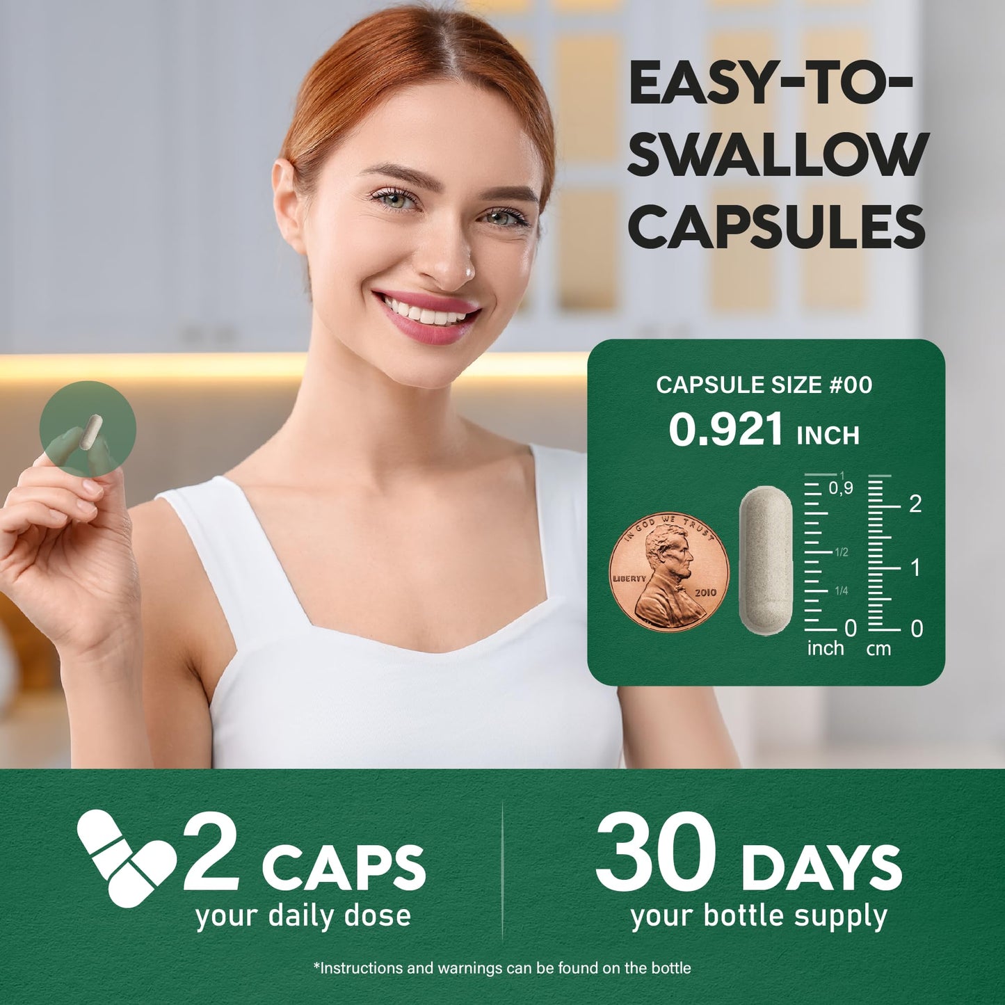 Thyroid Support for Women - Selenium 200 mcg | Astragalus | Zinc & Iodine | L-Tyrosine | Adaptogen Herbs - 21-in-1 Antioxidant & Immune Support - Made in USA - Vegan, Non-GMO, Lab Tested - 60 Capsules NUTRAHARMONYBuy Supplements Australia