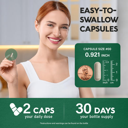 Thyroid Support for Women - Selenium 200 mcg | Astragalus | Zinc & Iodine | L-Tyrosine | Adaptogen Herbs - 21-in-1 Antioxidant & Immune Support - Made in USA - Vegan, Non-GMO, Lab Tested - 60 Capsules NUTRAHARMONYBuy Supplements Australia