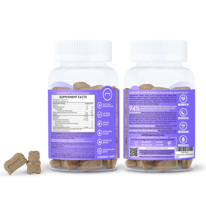 Sugarbear Sleep Aid Gummies for Adults with Melatonin 6mg, Magnesium SugarBearHairBuy Supplements Australia