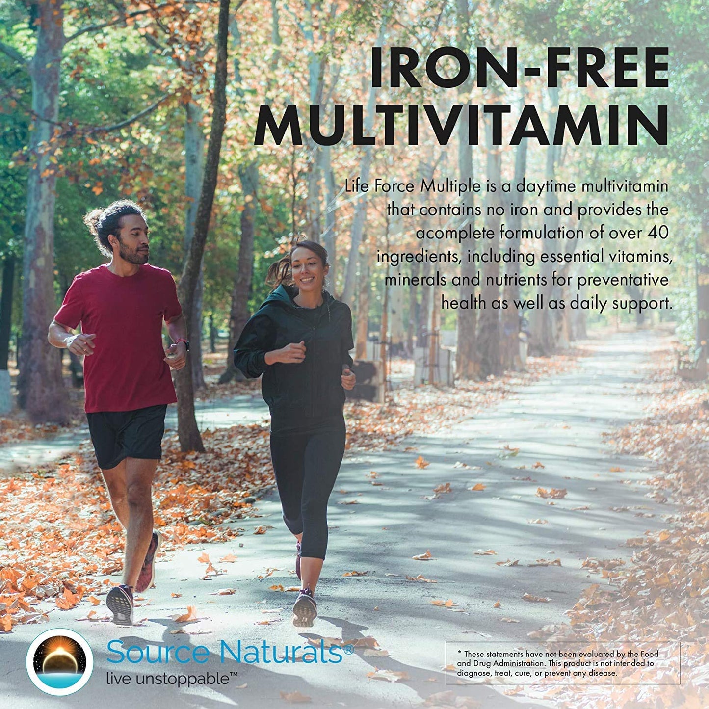 Source Naturals Life Force Multiple Daily Multivitamin High Potency Essential Vitamins, Minerals, Antioxidants & Nutrients - Energy & Immune Boost - 30 Tablets Source NaturalsBuy Supplements Australia