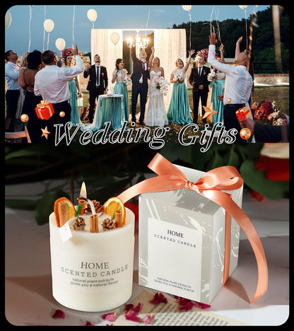 Candles Clearance | Eucalyptus & Orange Aromatherapy Candles | 10 oz Scented Candles HomaromBuy Supplements Australia