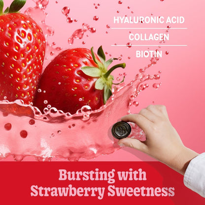 8Greens Skin Gummies with Collagen & Biotin - for Healthy Skin, Hair, and Nails - Maple Wellness Supplements