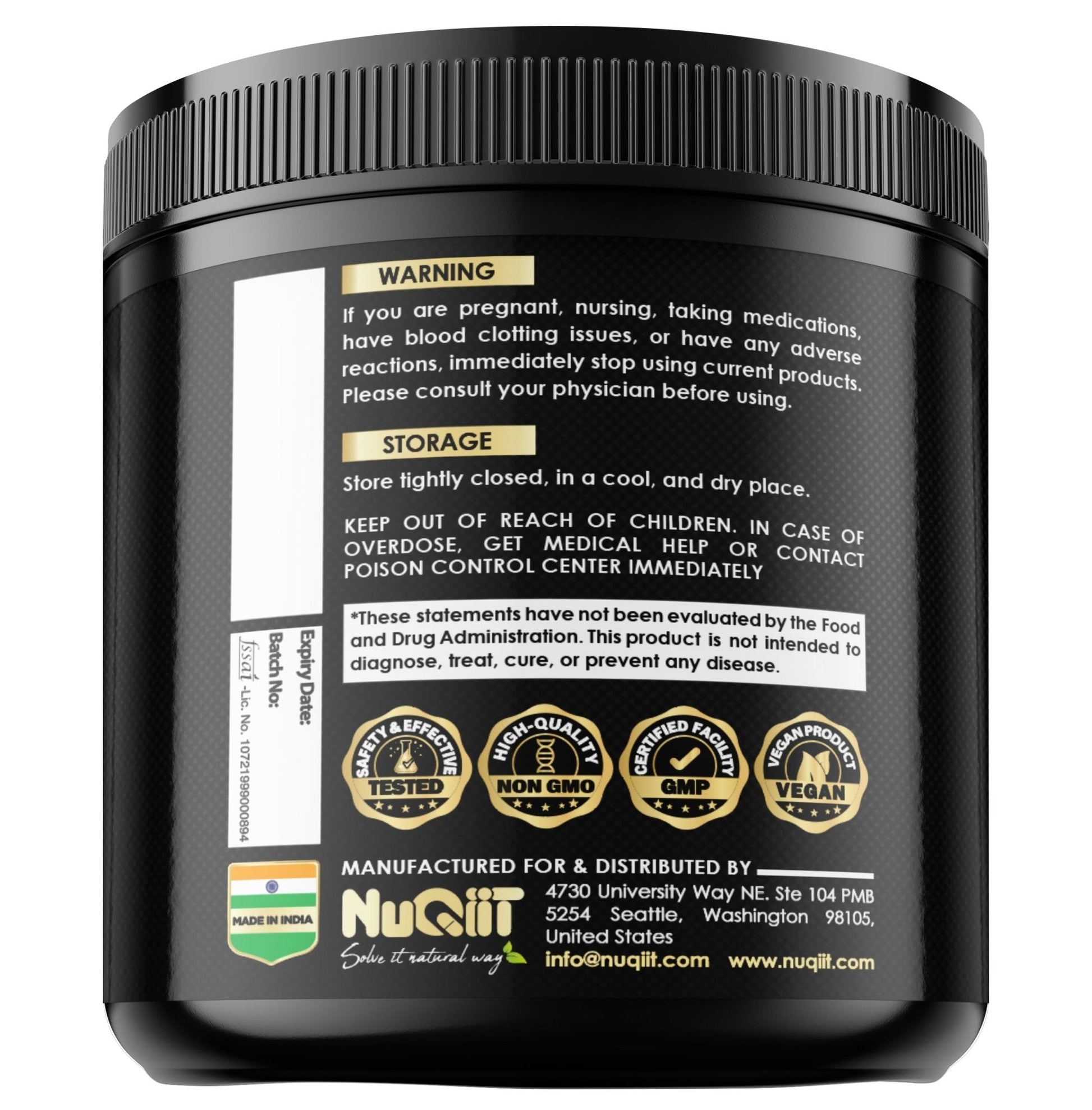 8in1 Cortisol Shield - Ashwagandha and Magnesium, Rhodiola Rosea, Lions Mane, Sea Moss, Turmeric, St Jonh's Wort - Mind& Mood Balance, Rest Well, Support Immume - 60 Capsules - Maple Wellness Supplements