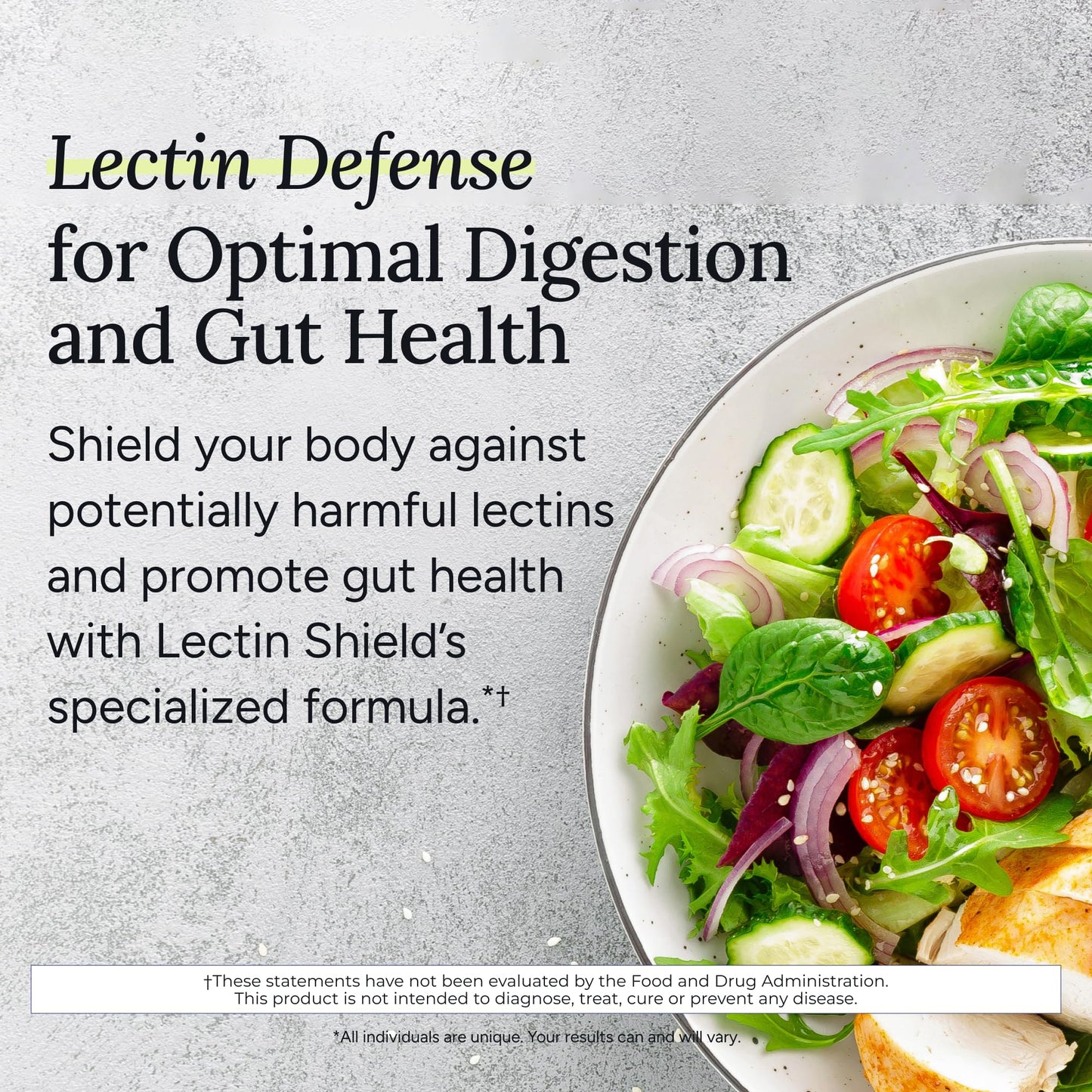Gundry MD® Lectin Shield, Gut Health and Digestion Supplement, Helps Block Potentially Harmful Lectins, Supports Digestive Comfort