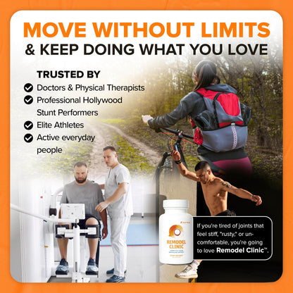 SaltWrap Remodel Clinic - Joint Remodeling Supplement for Senescent Cell Removal and Scar Tissue - Improve Mobility, Reduce Connective Tissue Stiffness - Fisetin, Quercetin, Bromelain - 60 Capsules SaltWrapBuy Supplements Australia