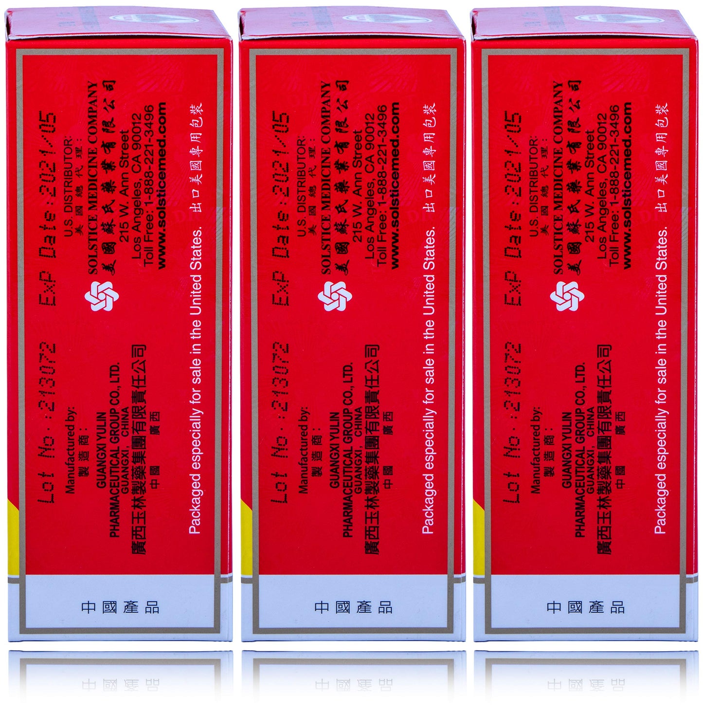 Solstice Medicine Company - Zheng Gu Shui Pain Relief - 3 Pack - 3.4 OZ SOLSTICEBuy Supplements Australia