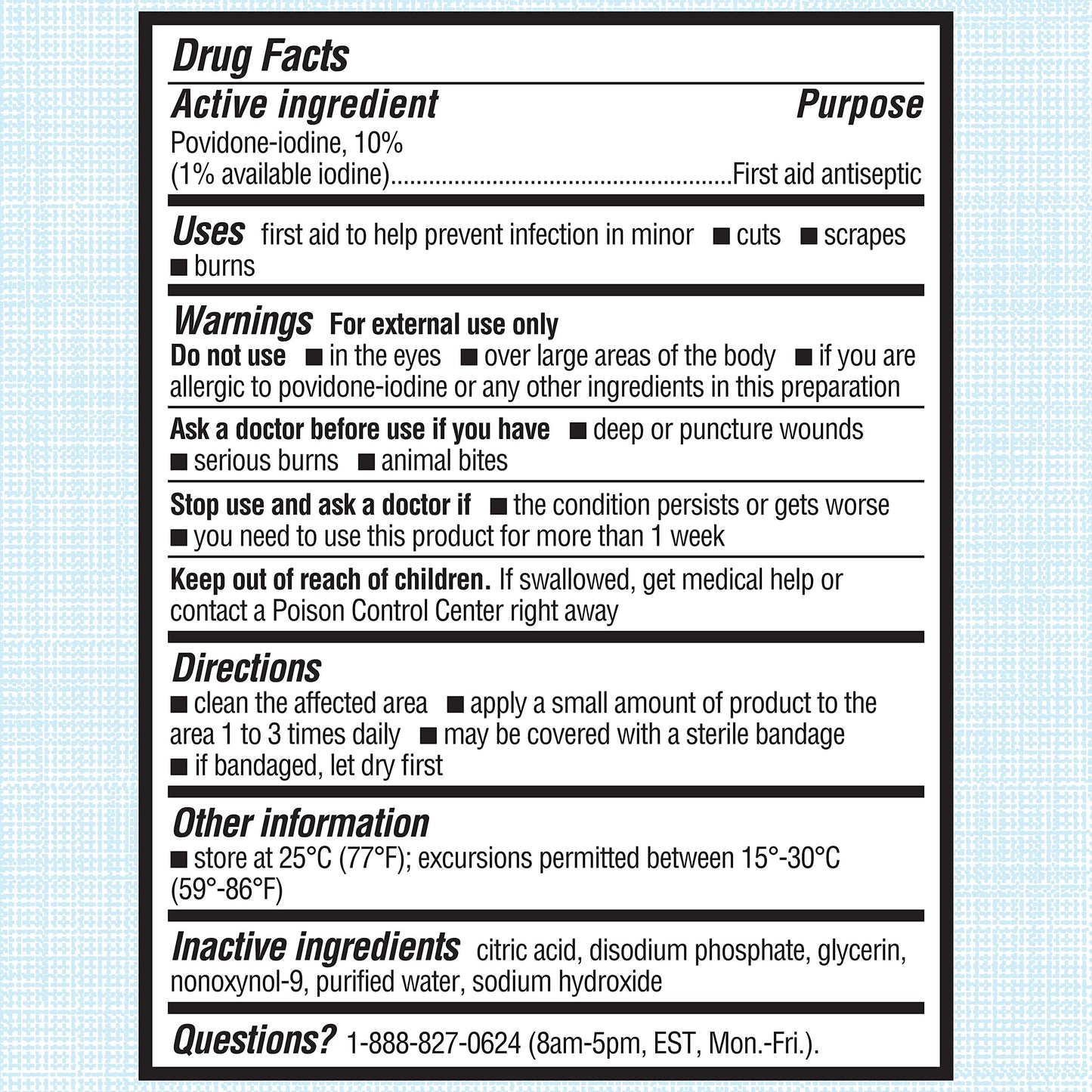 Betadine Antiseptic Liquid First Aid Solution, Povidone-iodine 10%, Infection BetadineBuy Supplements Australia