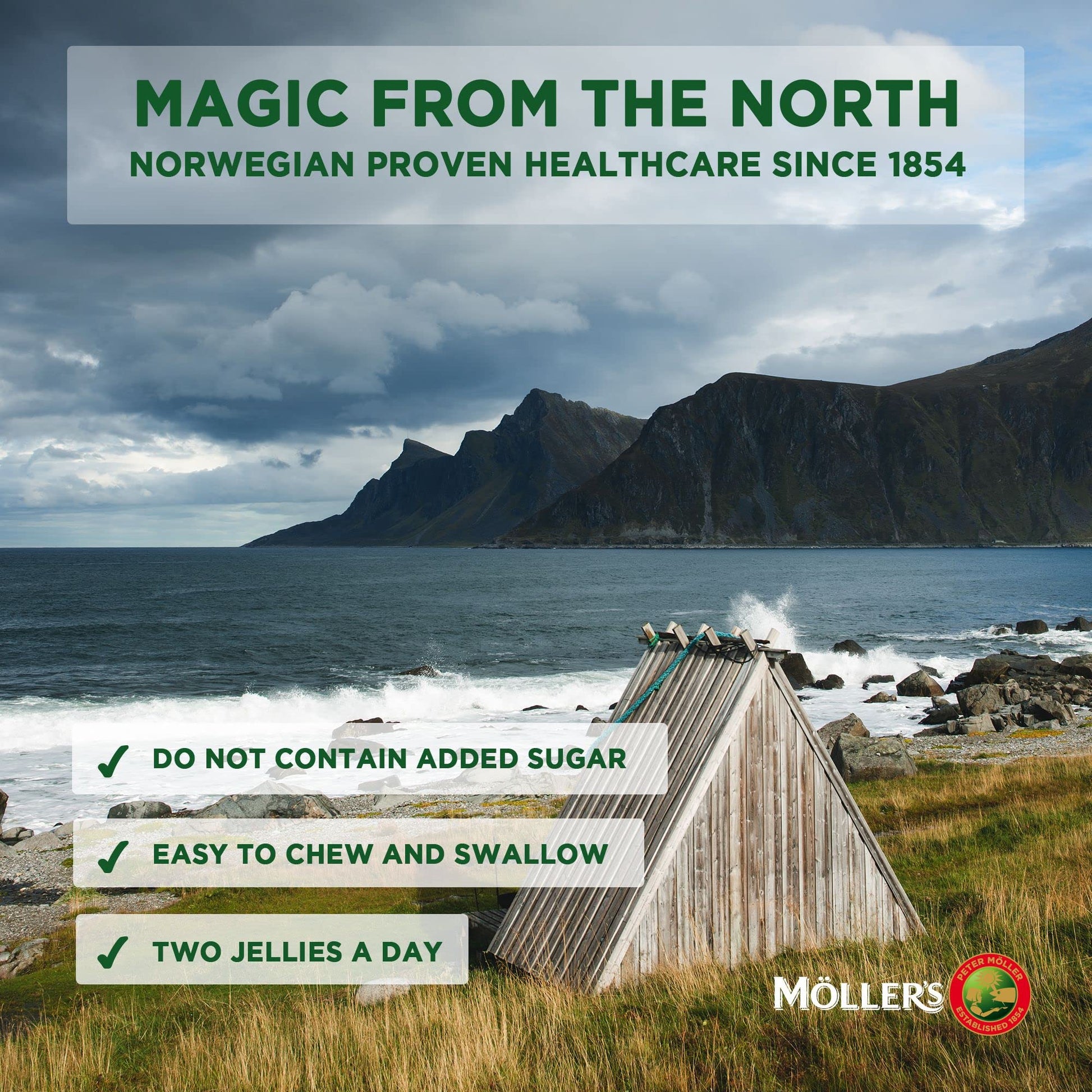 MÖLLER'S Omega 3 Capsules, Natural Fish Oil Omega3 for Kids with DHA and EPA, No Gluten, Lactose or Added Sugar & Easy to Chew, Strawberry Flavor, 36 Capsules MÖLLER'SBuy Supplements Australia