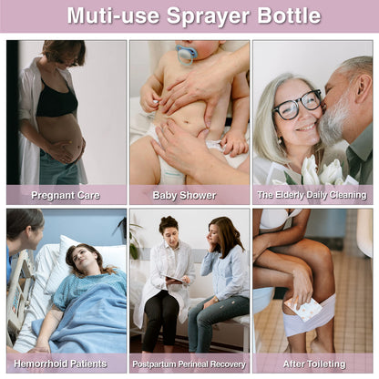 TopQuaFocus 12oz Perineal Bottle for Postpartum Care Portable Travel Peri Sprayer Bidet Postpartum TopQuaFocusBuy Supplements Australia