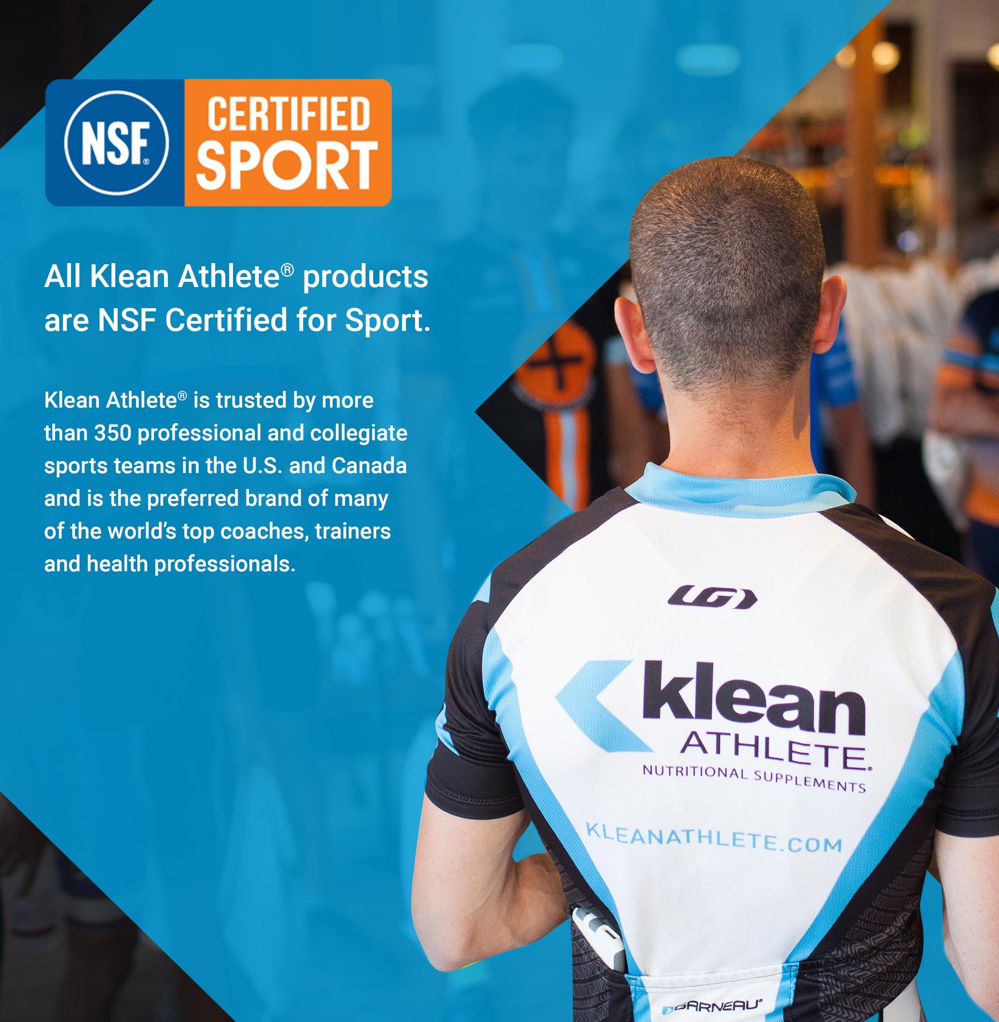 Klean Athlete Klean Sport Pack - Contains Magnesium Glycinate, Vitamin D & Omega-3 - Supports Muscle, Joint & Immune Health - NSF Certified - Daily Nutritional Supplement for Athletes - 30 Packets Klean AthleteBuy Supplements Australia