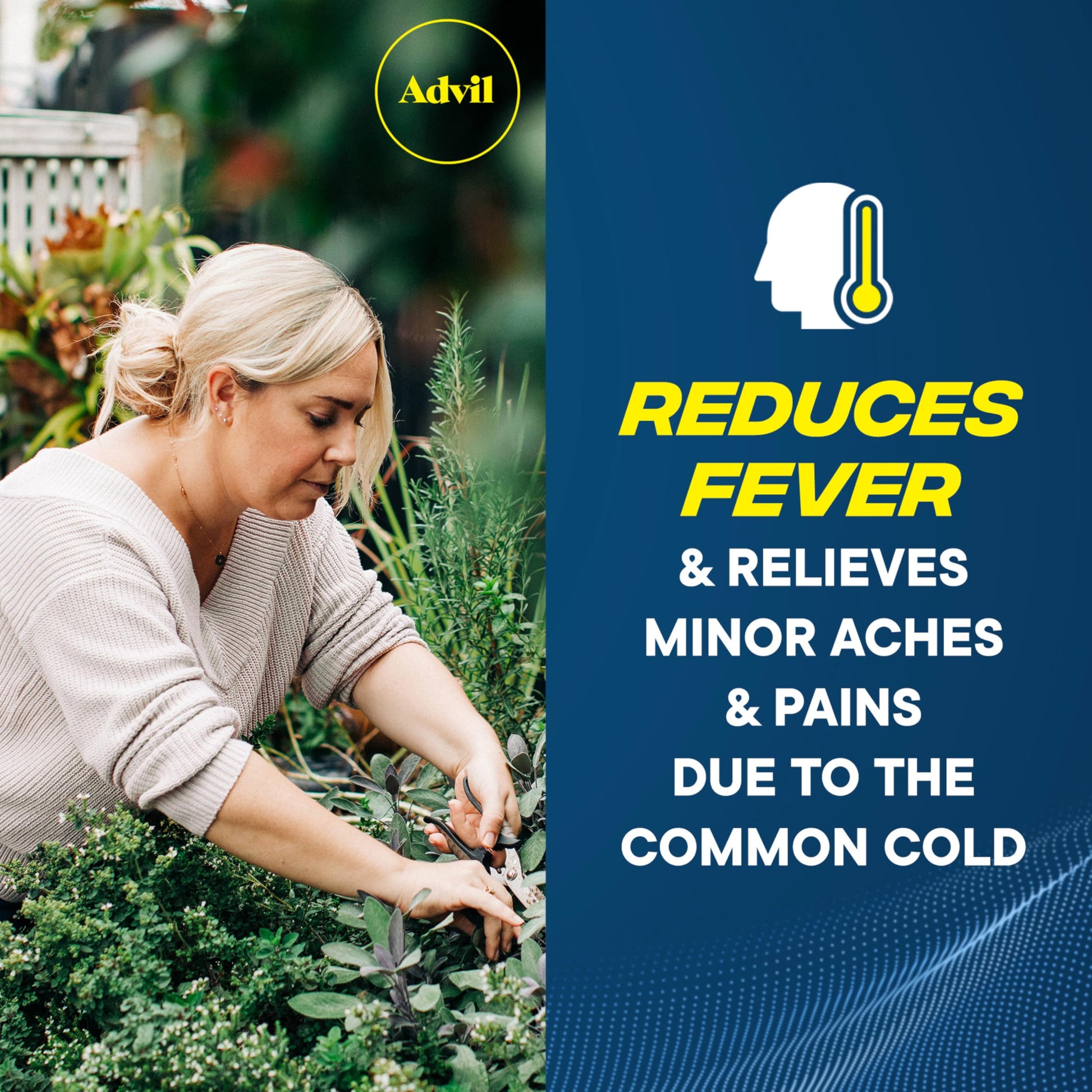 Advil Liqui-Gels Pain Reliever and Fever Reducer, Pain Medicine for Adults with Ibuprofen 200mg for Headache, Backache, Menstrual Pain and Joint Pain Relief - 50x2 Liquid Filled Capsules AdvilBuy Supplements Australia